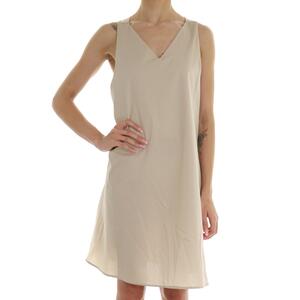 ABITO IN COTONE BEIGE